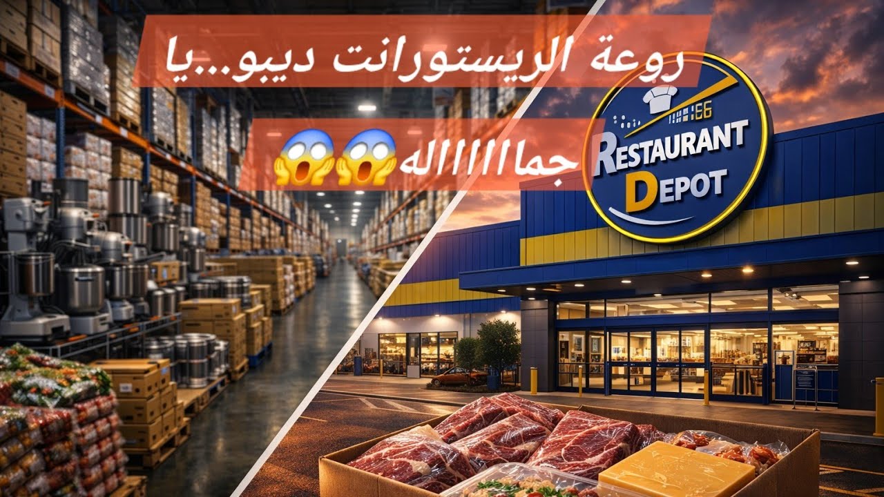 ريستورانت ديبو Restaurant Depot  اخيرا الدولار بقى ليه قيمة🙏