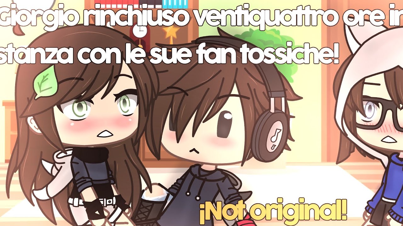 Giorgio rinchiuso 24h in una stanza con le sue fan tossiche! [challenge-wgf🦁❤️] |Gacha Life wgf✨💅🏻|