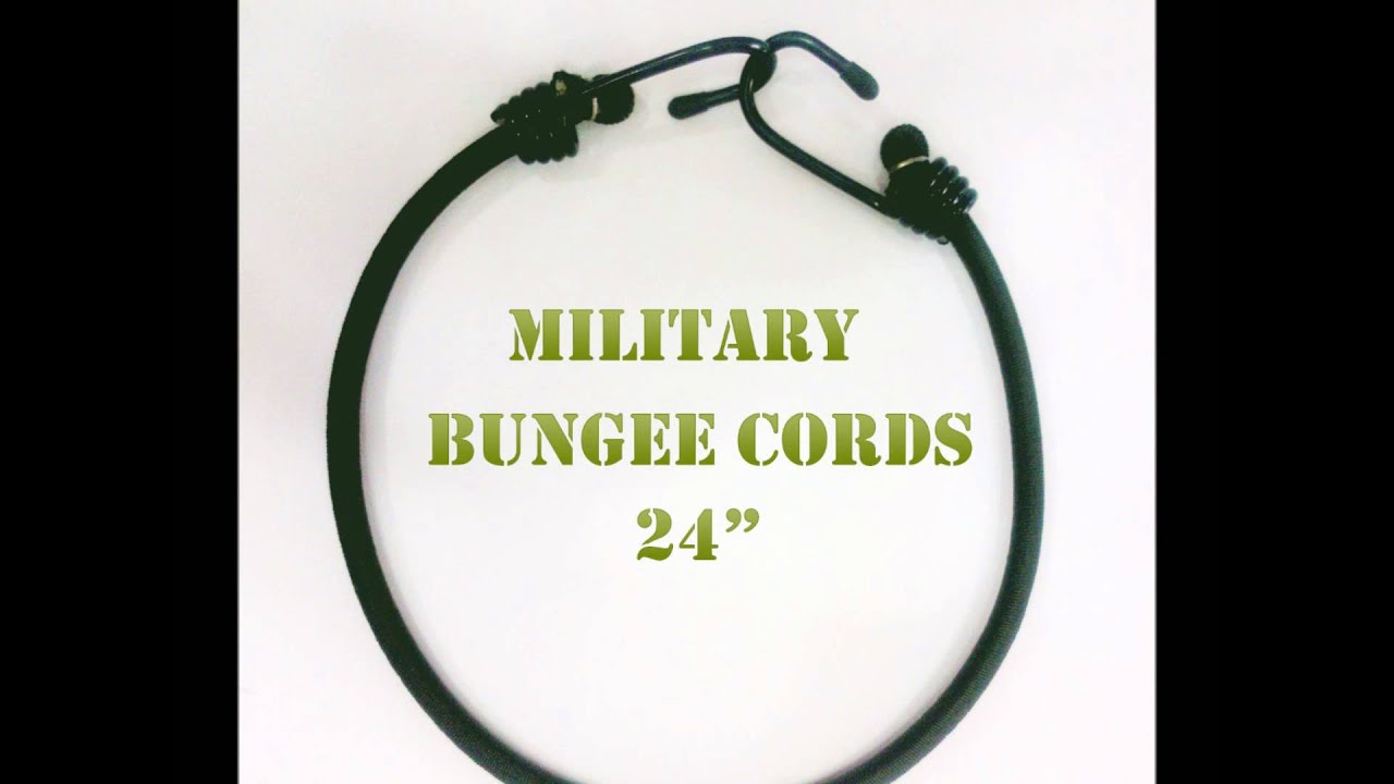 Bungee Cords 24 inch for Camping Hiking Outdoor Picnic Off roading