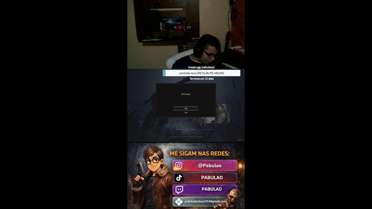 AO VIVO | Resident Evil Village – O Grande Final da Maratona | Rumo ao RE9 (Portrait)