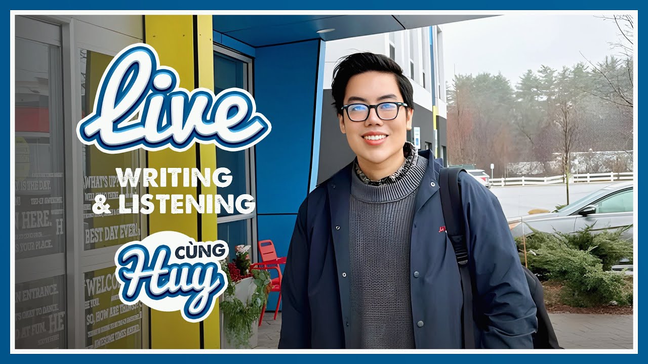 LÀM GỎI ĐỀ WRI TASK 2 + LISTENING CÙNG ANH HUY FORUM 9.0 IELTS | THE FORUM CENTER