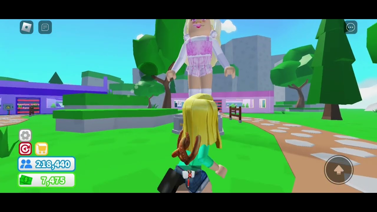 Roblox  YouTuber  video #roblox #games