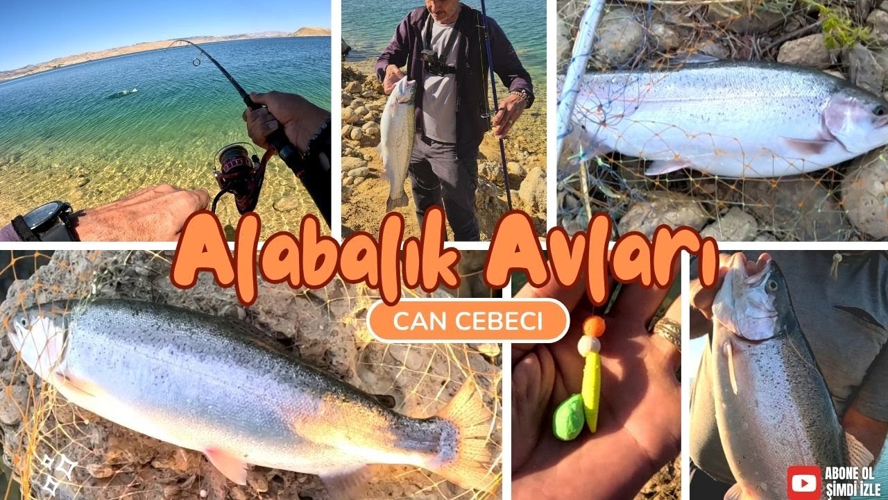 Balık Avı - Elazığ Alabalık Avları - Aksiyon Dolu Keyif Veren Avlar - Harika Alabalık Vuruş Anları