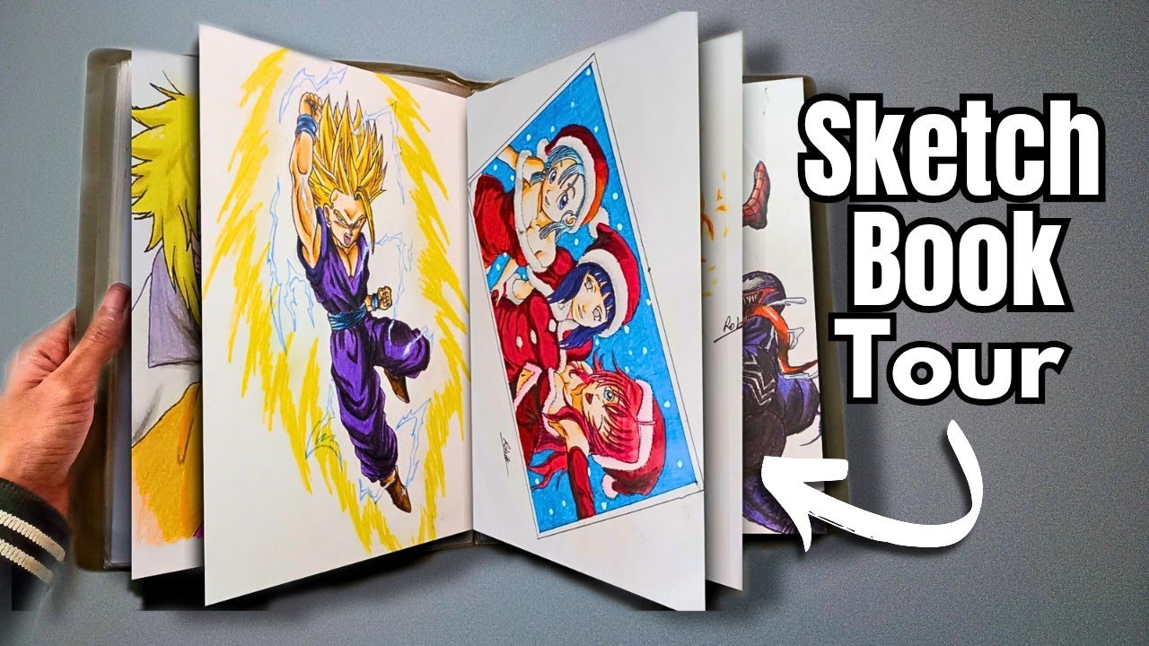 SKETCHBOOK TOUR (My Art Journey)