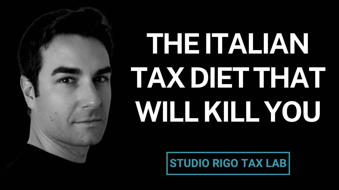 The Italian Tax Diet: One Size Fits Nobody
