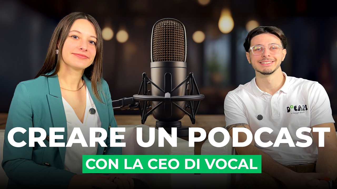 Come CREARE un PODCAST con la CEO DI VOCAL | HOW 2 🎙️