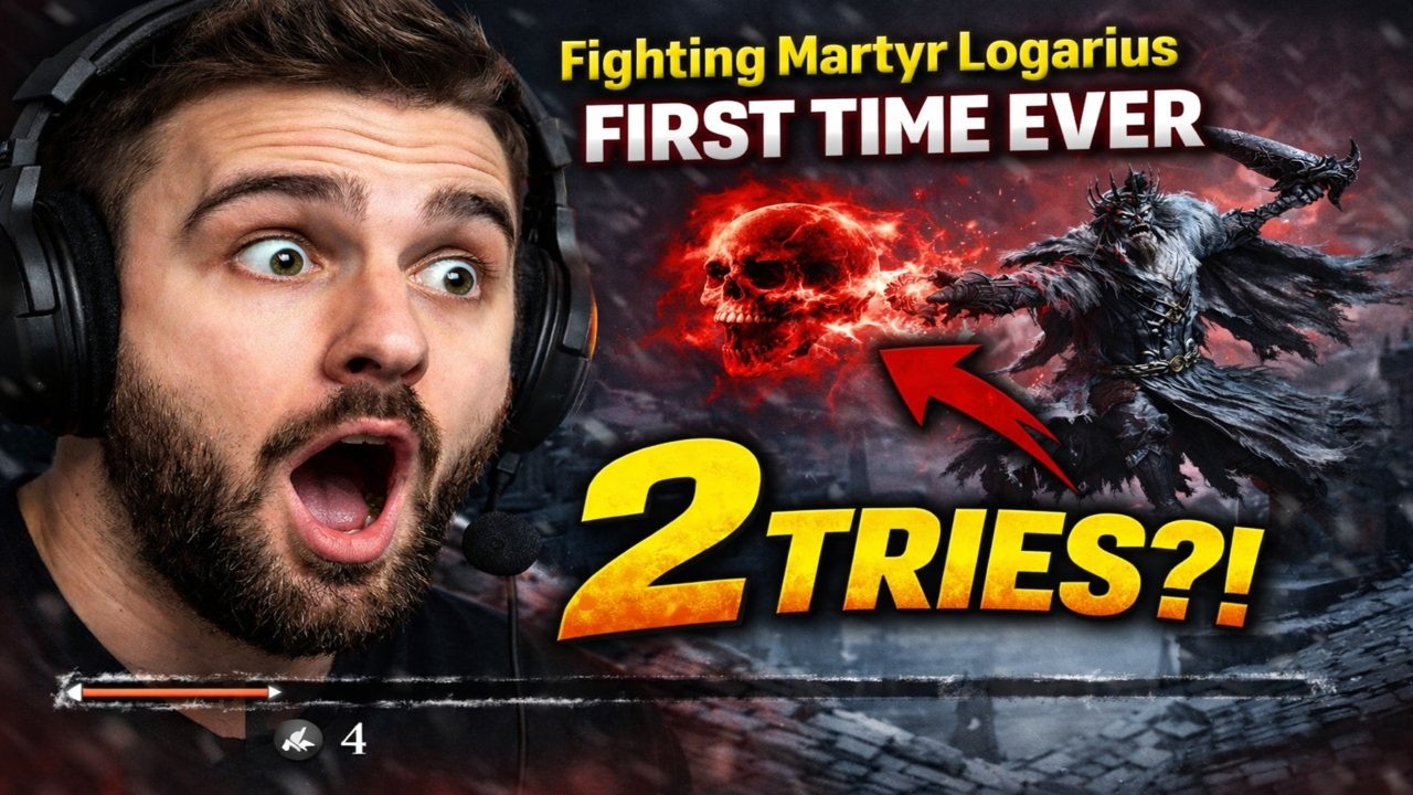 So I fought Logarius from Bloodborne , My first Time… This Happened. #games #ps5 #gaming #bloodborne