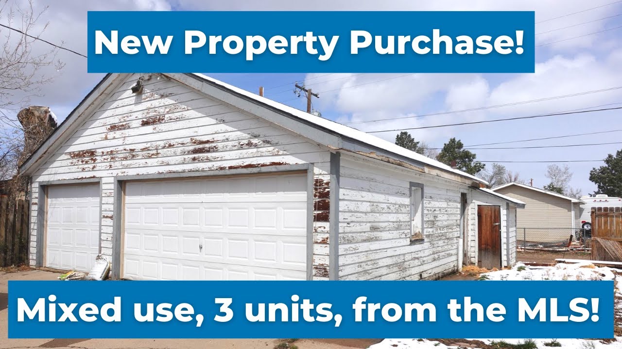 Just Bought 3 Unit Mixed Use Commercial and Residential Property! Flip #220