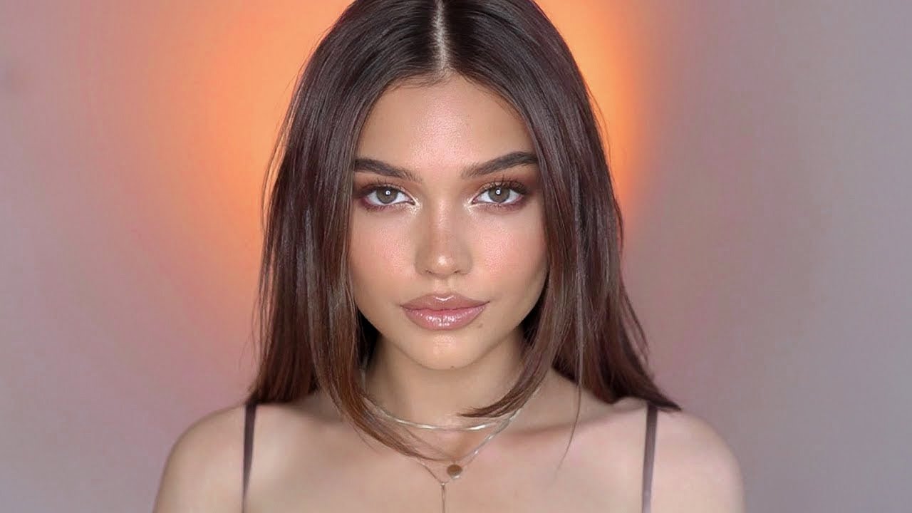 Трендовый кофейный макияж 🍑 LATTE MAKEUP
