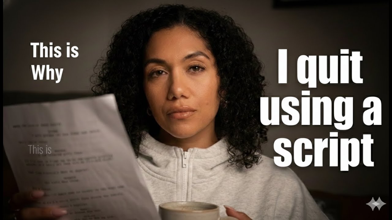Why Scripting Your Content Is Making You Sound Worse on Camera | What I Do Instead