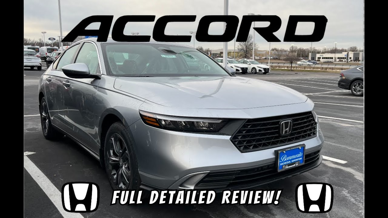 All New 2023 Honda Accord Detailed Review!! *With Driving Impressions*! (Ex Shown)