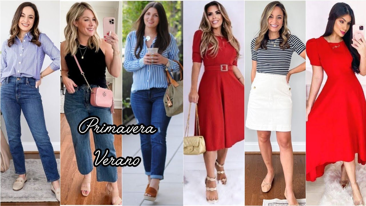 LINDOS OUTFITS PRIMAVERA VERANO 2025 ✨ MODA ACTUAL