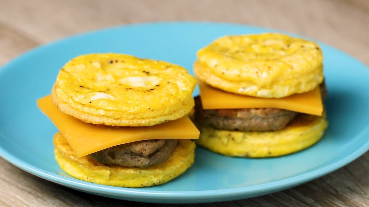 How To Make 20-Minute Keto Breakfast Sandwiches &bull; Tasty Recipes