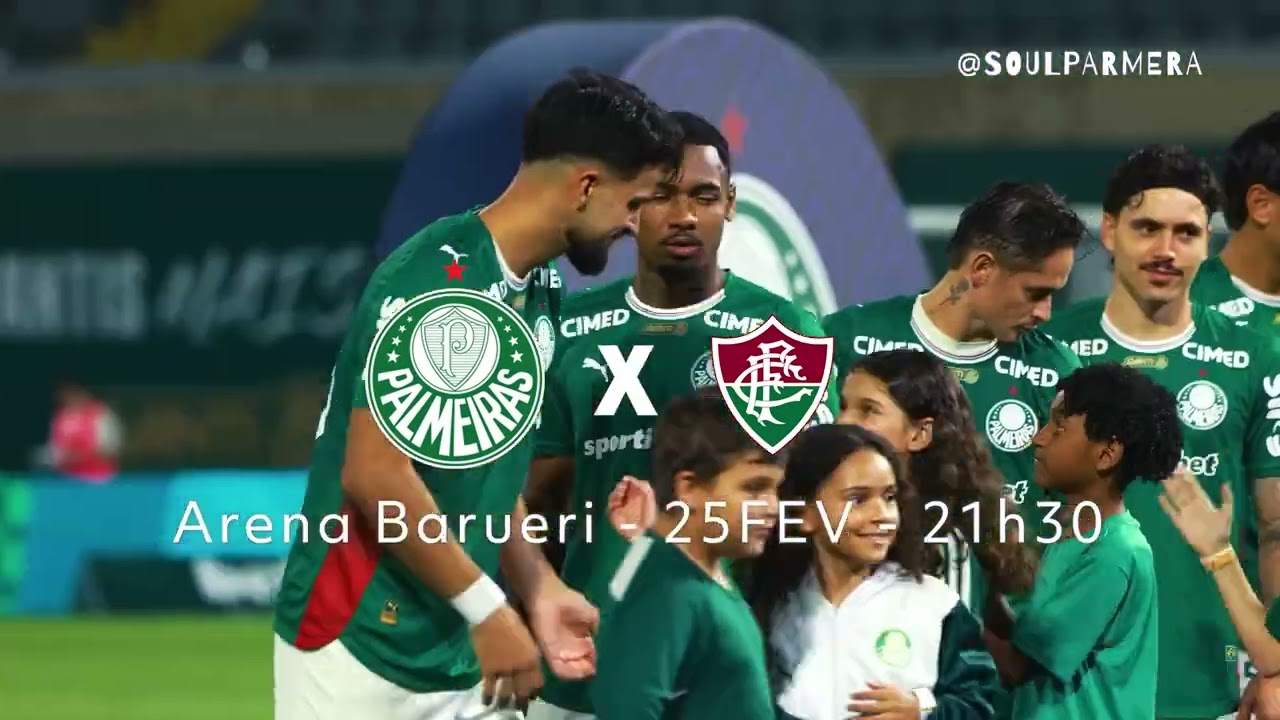 CAMPEONATO BRASILEIRO - 4ª RODADA - PALMEIRAS 2x1 fluminense