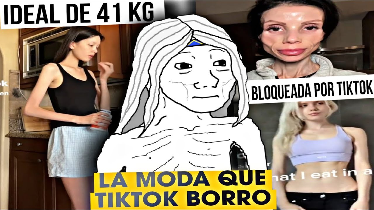 SKINNYTOK: tiktok y la TENEBROSA moda Aesthetic de pesar 40 kilos