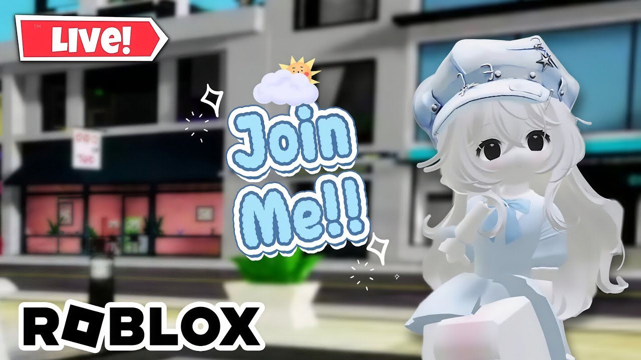 Playing Roblox With My Fans 💕 join me now✌️