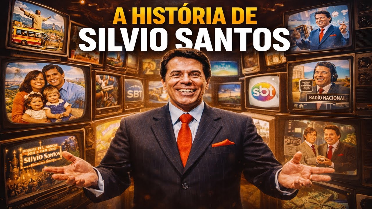 Silvio Santos: Do camelô ao dono do SBT | Biografias: Ícones do Brasil