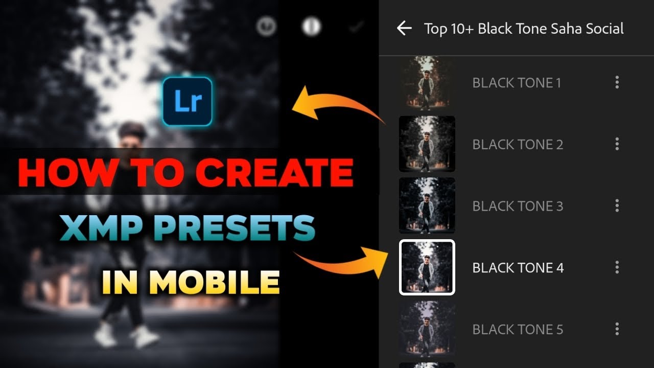 How To create Lightroom Presets|| How To import Lightroom Xmp Presets in Mobile|Copy - paste solve