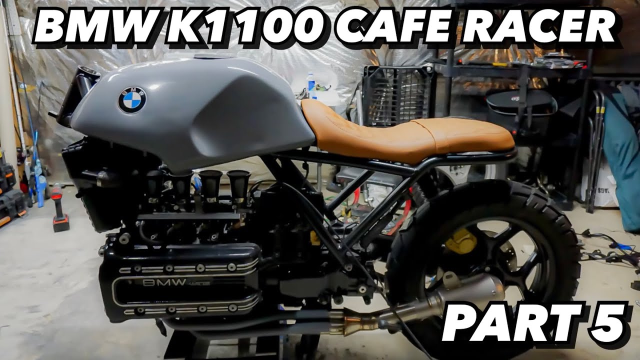 Сборка BMW K1100 CAFE RACER: восстановление бензобака