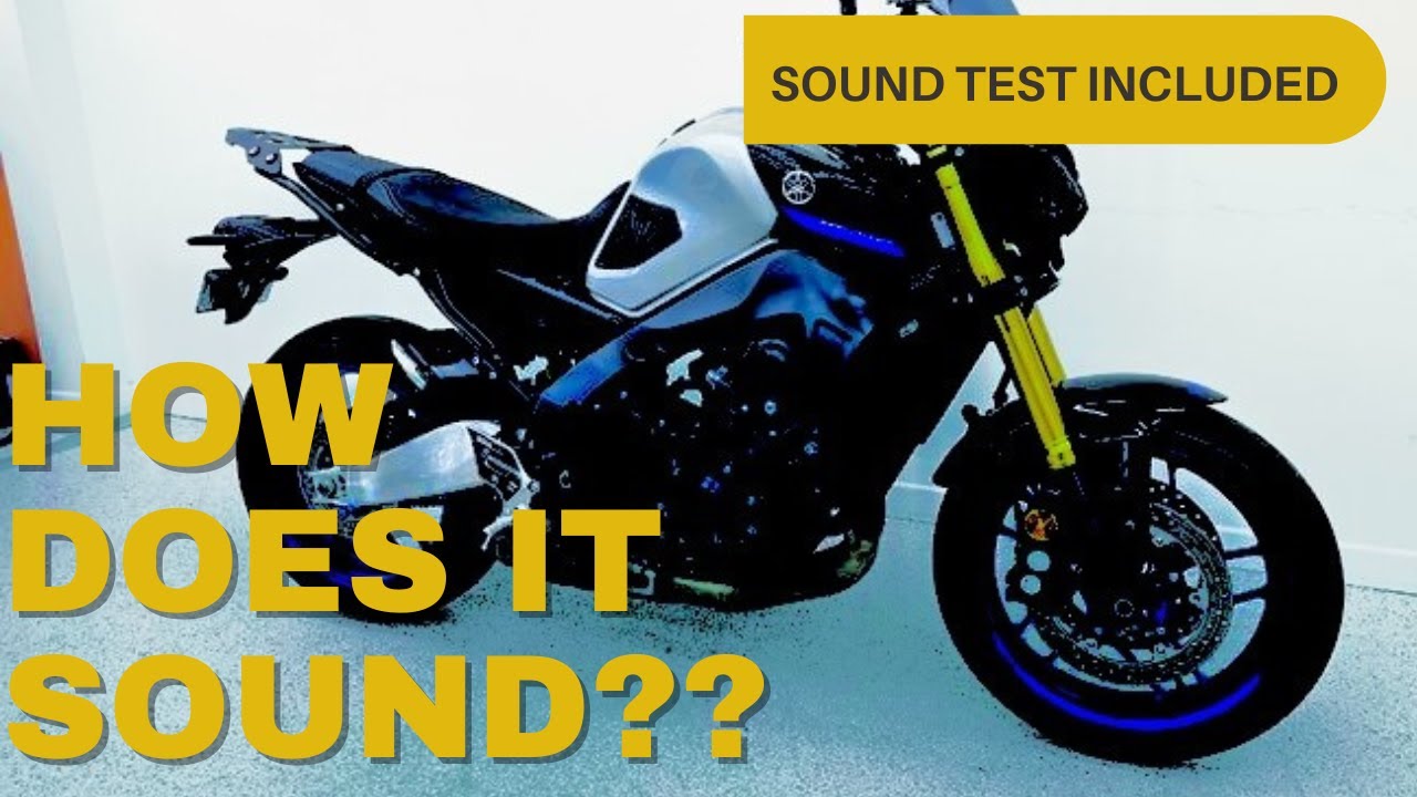 MT09SP SC Project Install & Sound Comparison