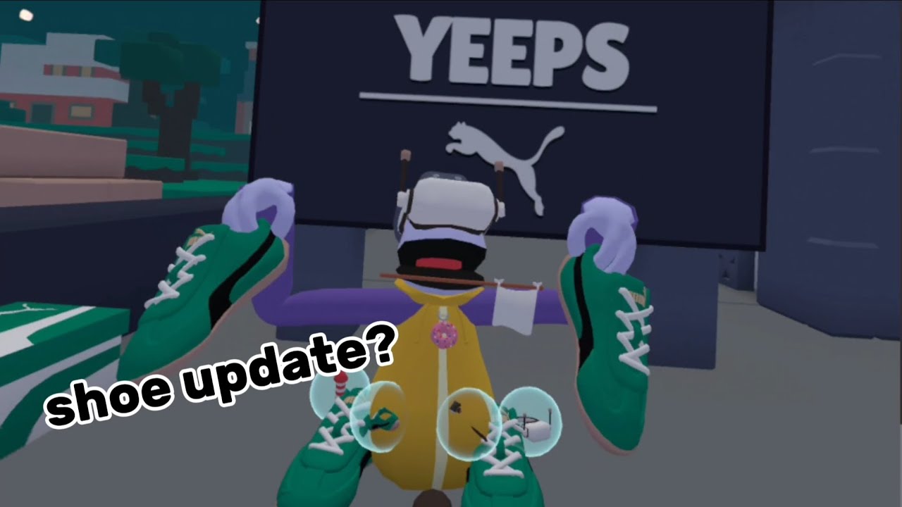 Yeeps added SHOES?