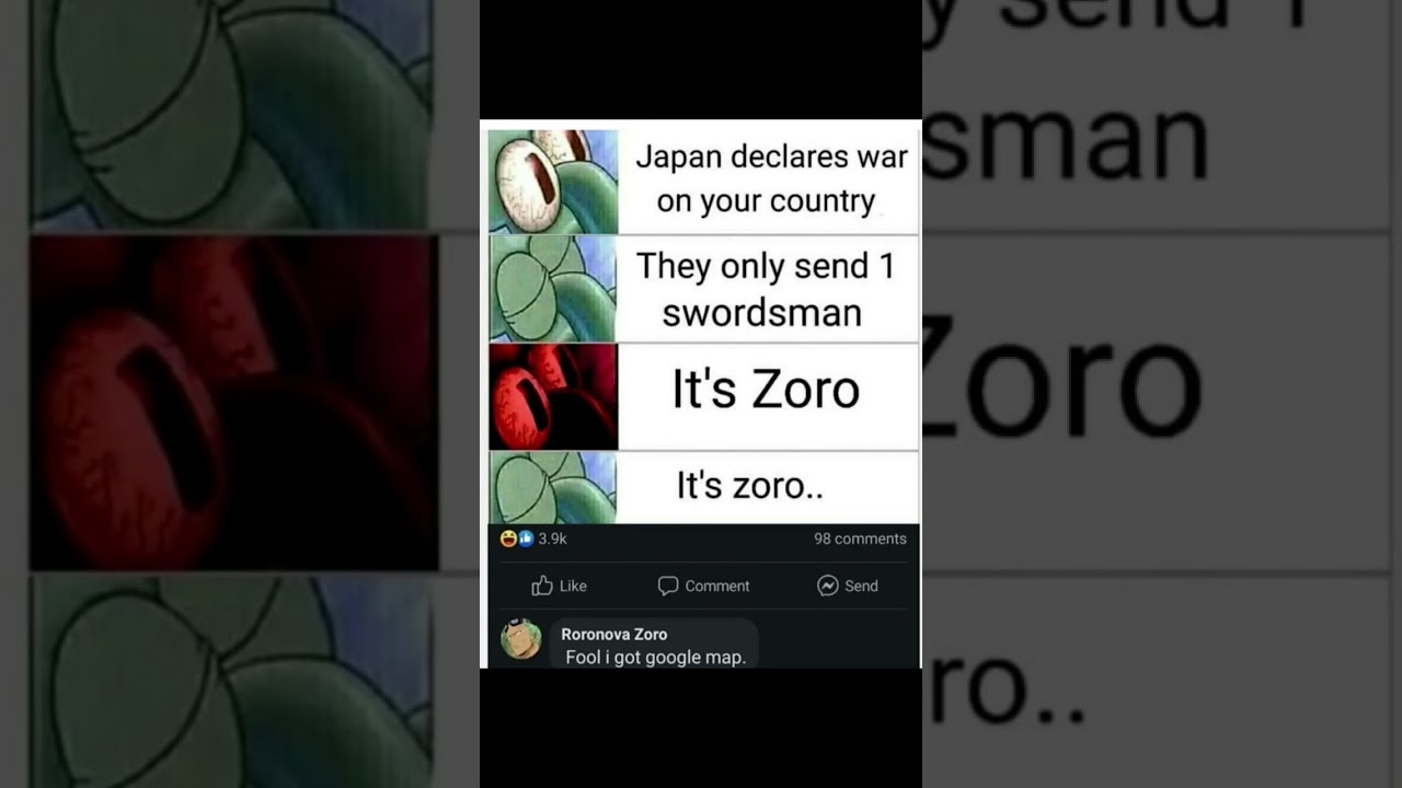 sorry zoro ☠️ #onepiece #status #anime #funny #foryou #shorts #youtubeshorts #youtubeshort