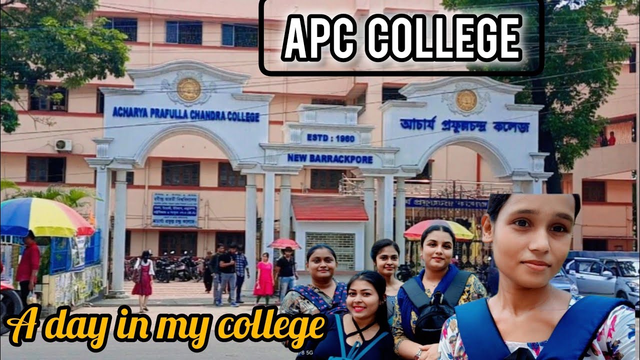 A day in my college|college life|Apc college| Acharya Prafulla Chandra College|Sajirhat| campus|vlog