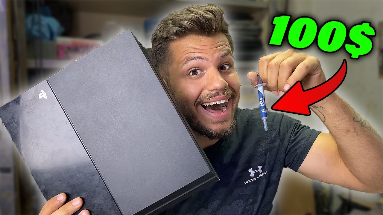 ما فائدة المعجون الحراري ؟ وما هوا افضل نوع وهل الجهاز يشتغل بدون معجون ؟ PS4 thermal paste