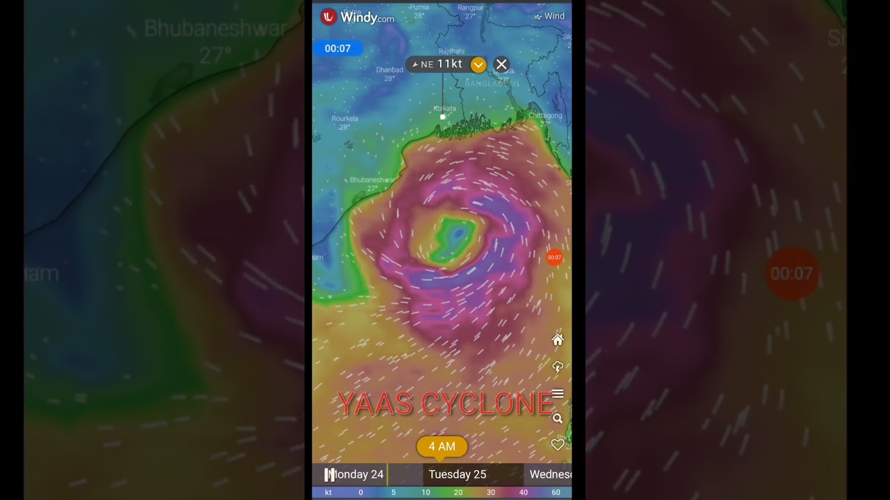 YAAS CYCLONE ROUTE !! STAY SAFE !!#yaas #shorts