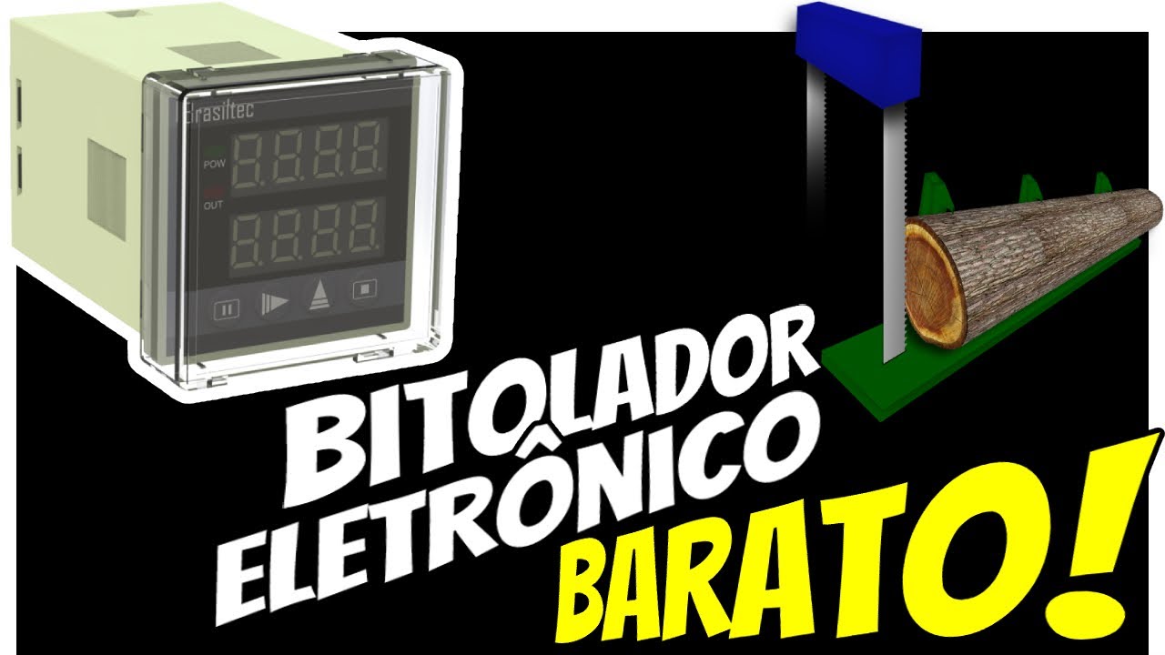 Como usar um CONTADOR para BITOLAR MADEIRA em serraria