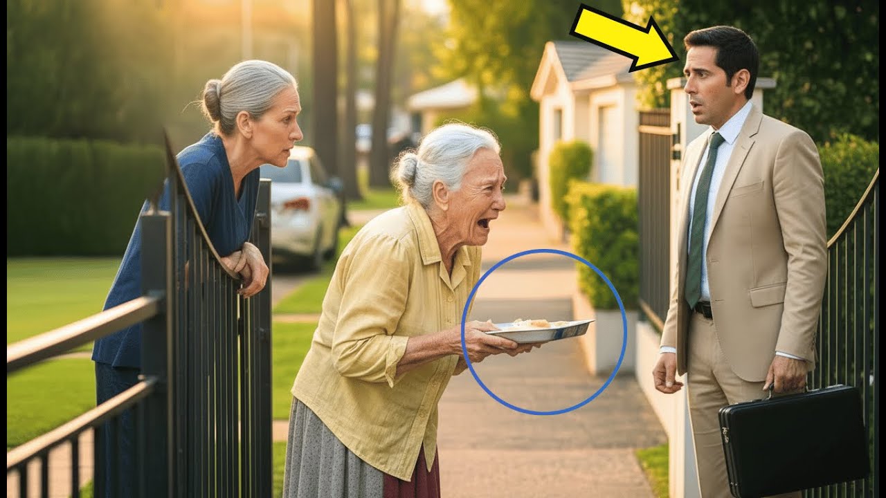 Filho milionário volta de luxo e encontra a mãe implorando por pão.O QUE ELA REVELA...