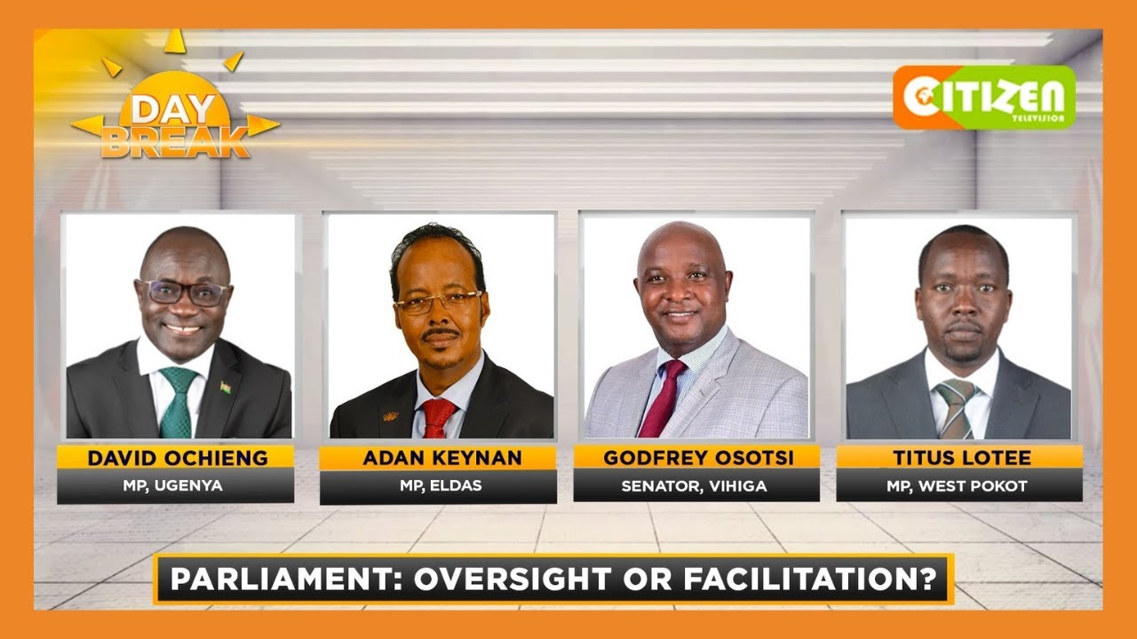 DAY BREAK | Parliamentary oversight or facilitation?