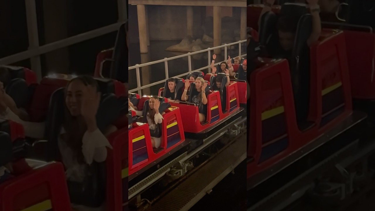 🎢 FASTEST Launch at Disney California Adventure! 🚀 #disneylandresort #incredicoaster #disneyland