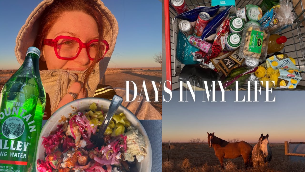 a few days in my life(vlog) workouts, daily wellness routines, & grocery haul