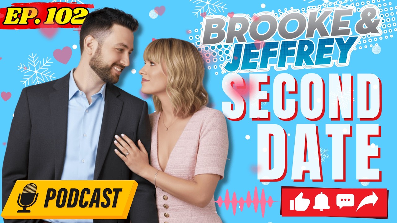 Brooke And Jeffrey | She Locked Eyes With Me... Then Kissed Me 💋🔒| Second Date Update