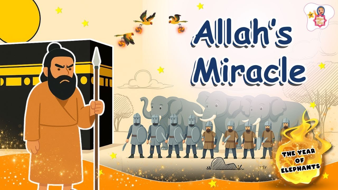 The Story of the Army of Elephants  | Stories From The  Quran | Islamic Cartoon for Kids