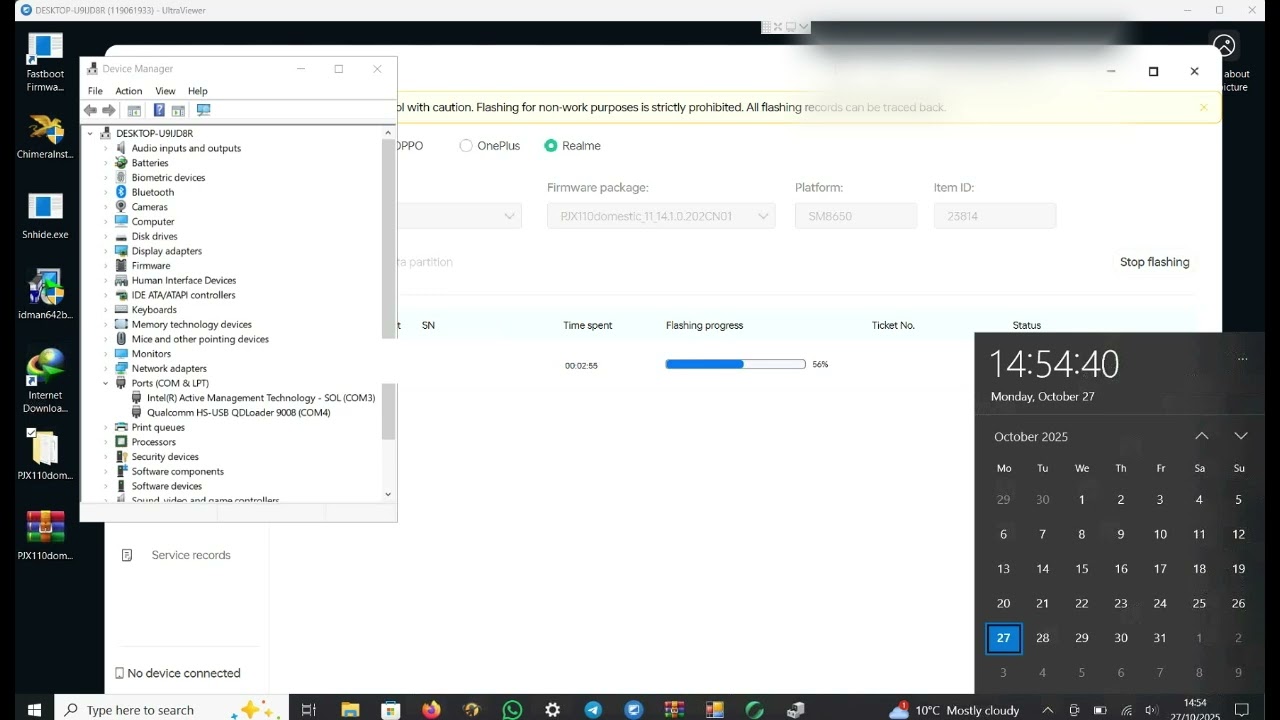 oneplus ace 3 pro auth flash | pjx110 fix dead boot | current image boot recovery destroyed | 9008