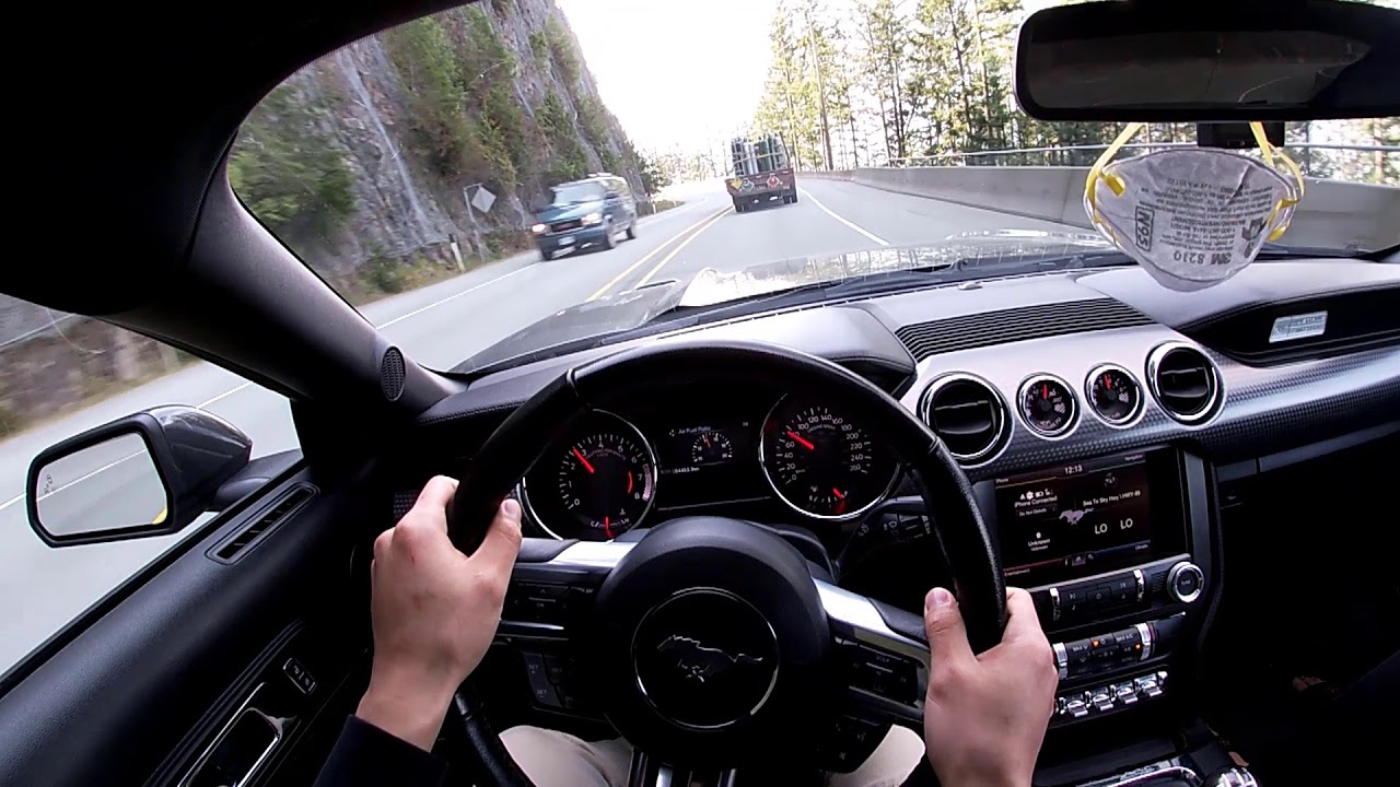 2015 Mustang GT POV drive on the Sea to Sky highway