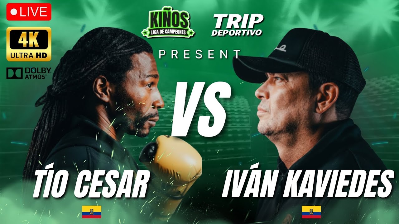 T&iacute;o C&eacute;sar Quintero vs Iv&aacute;n Kaviedes | Ki&ntilde;os: Liga de Campeones &ndash; Pelea #1 🥊⚽🔥