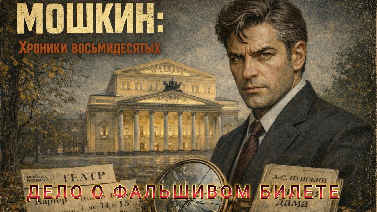 Дело о фальшивом билете 🎭 Советский детектив | Майор Мошкин: Хроники восьмидесятых (Дело № 4)