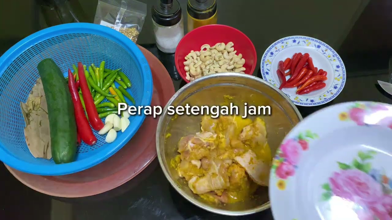 Nasi ayam gepuk 