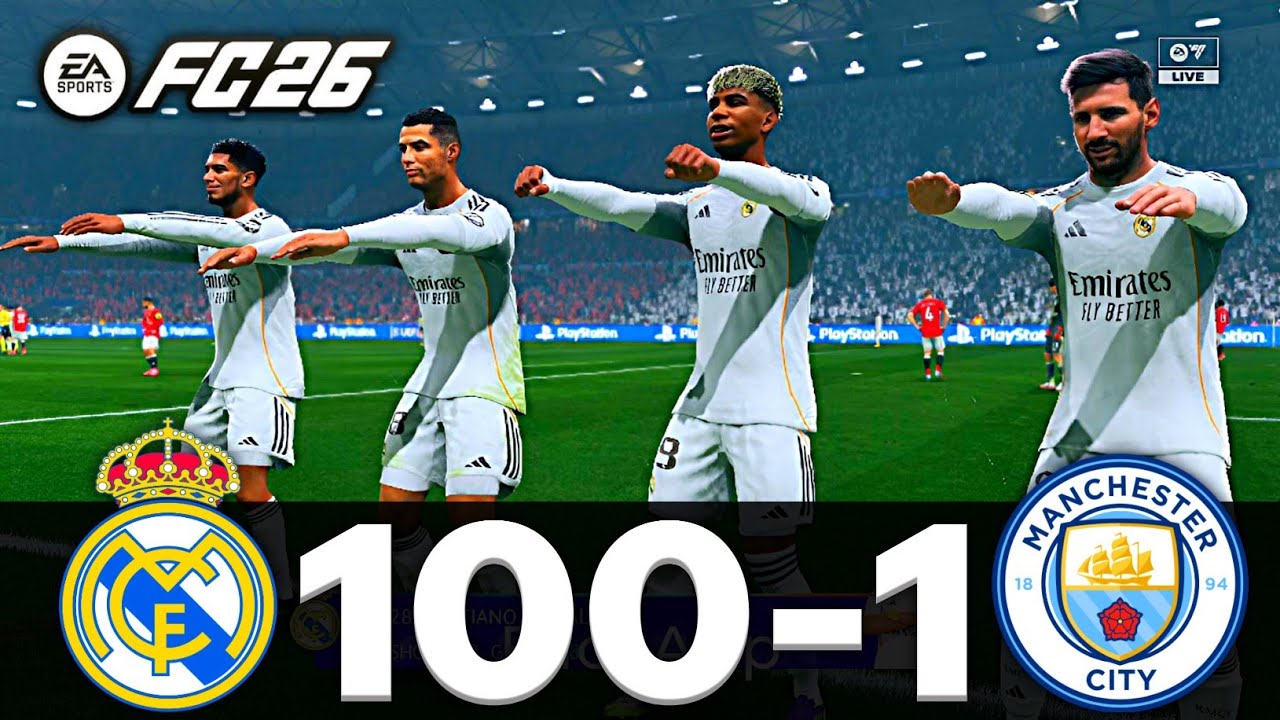 FIFA 26 — МЕССИ, РОНАЛДУ, МБАППЕ, НЕЙМАР, ВСЕ ЗВЕЗДЫ | АЛЬ-НАССР 100-1 МАНЧЕСТЕР Юнайтед