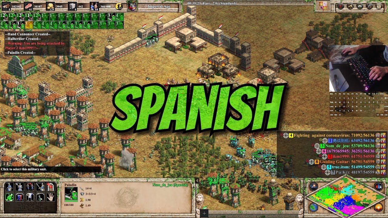 SPANISH against SARACENS & DRAVIDIANS with 2 Noobs on the team.. Too much 1v1 from my team..