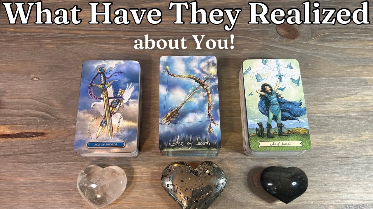 ⚡️💡😲 What Have They REALIZED about You?!?  Detailed Love Pick A Card Tarot