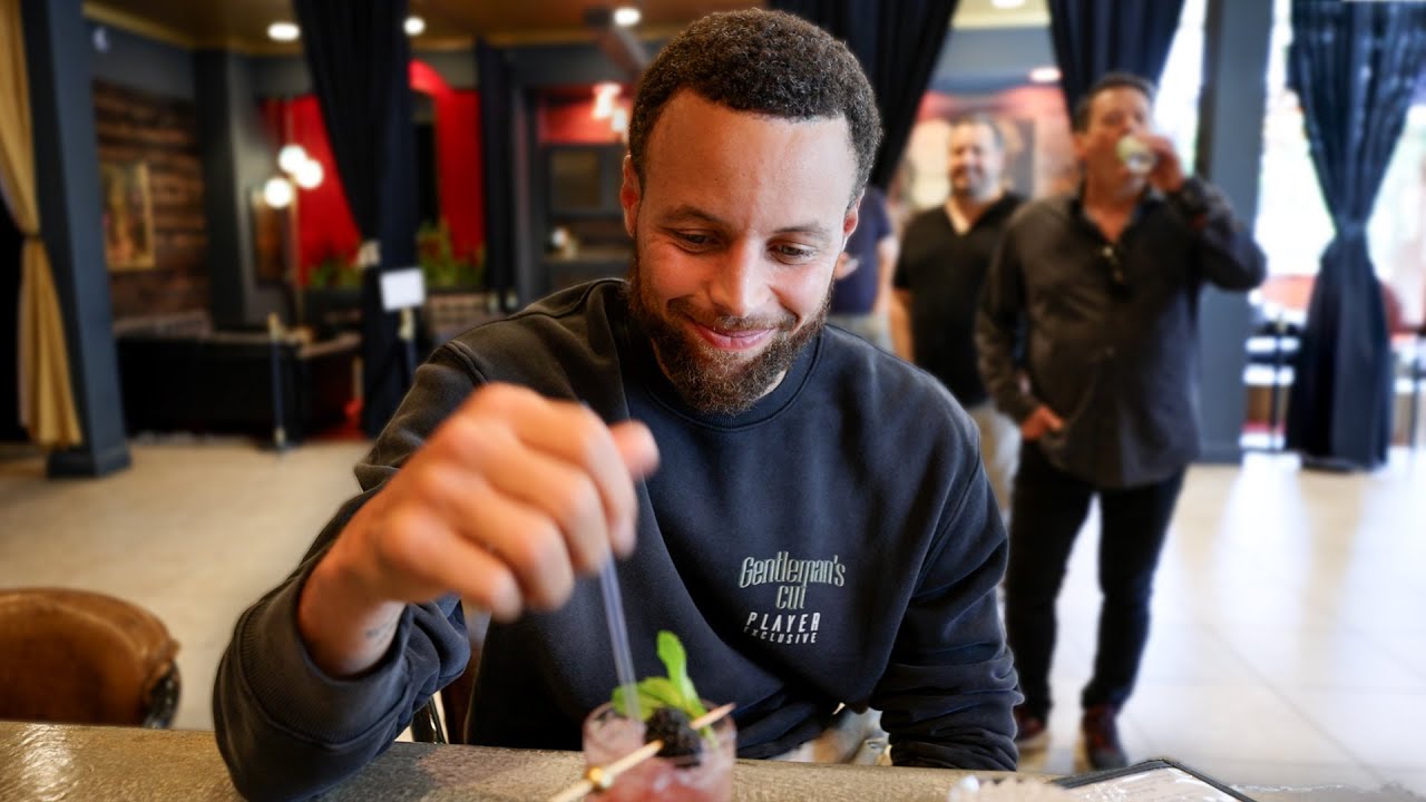 A Day With Stephen Curry In The Offseason - Gentleman's Cut x KTVU Channel 2