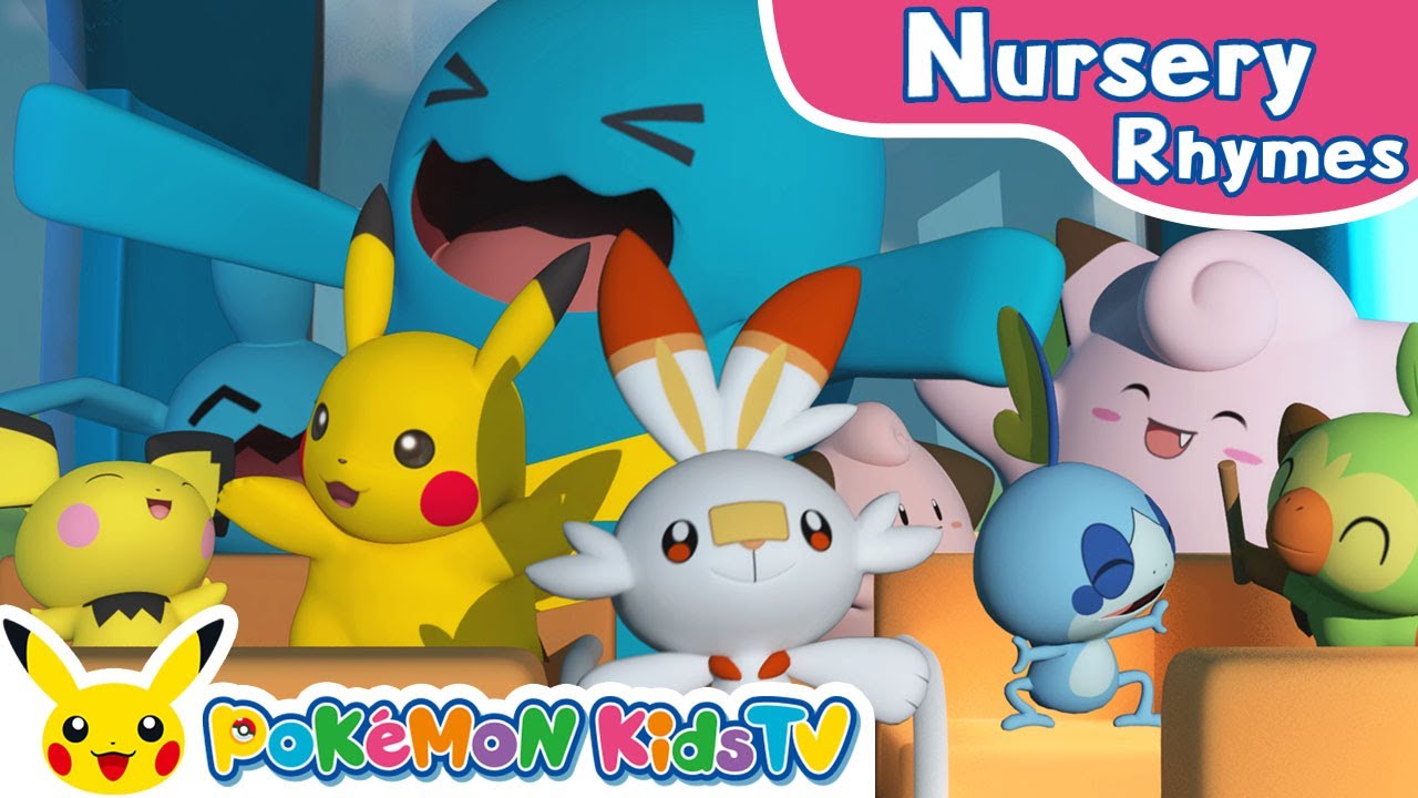 The Wheels on the Bus | Nursery Rhyme | Kids Song | Pok&eacute;mon Kids TV​