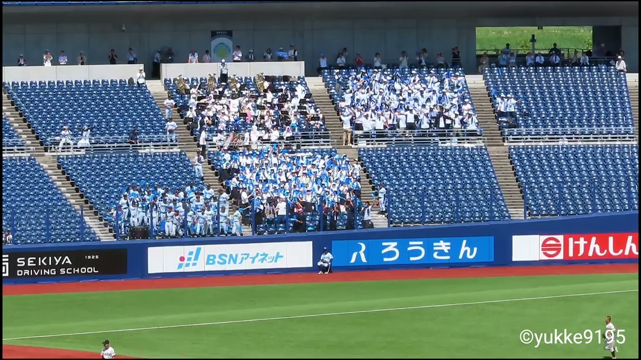 2025 7/22 新潟明訓(新潟)勇気100%→ラシアンカウボーイ→ヤマザキ一番→HELLO→ベルマーレビッグウェーブ(得点時)→フォトグラフ
