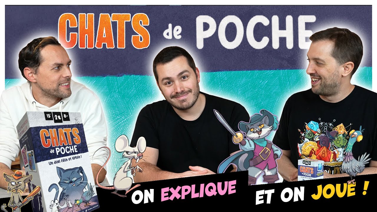 Chats de poche, on explique et on joue (avec les auteurs)
