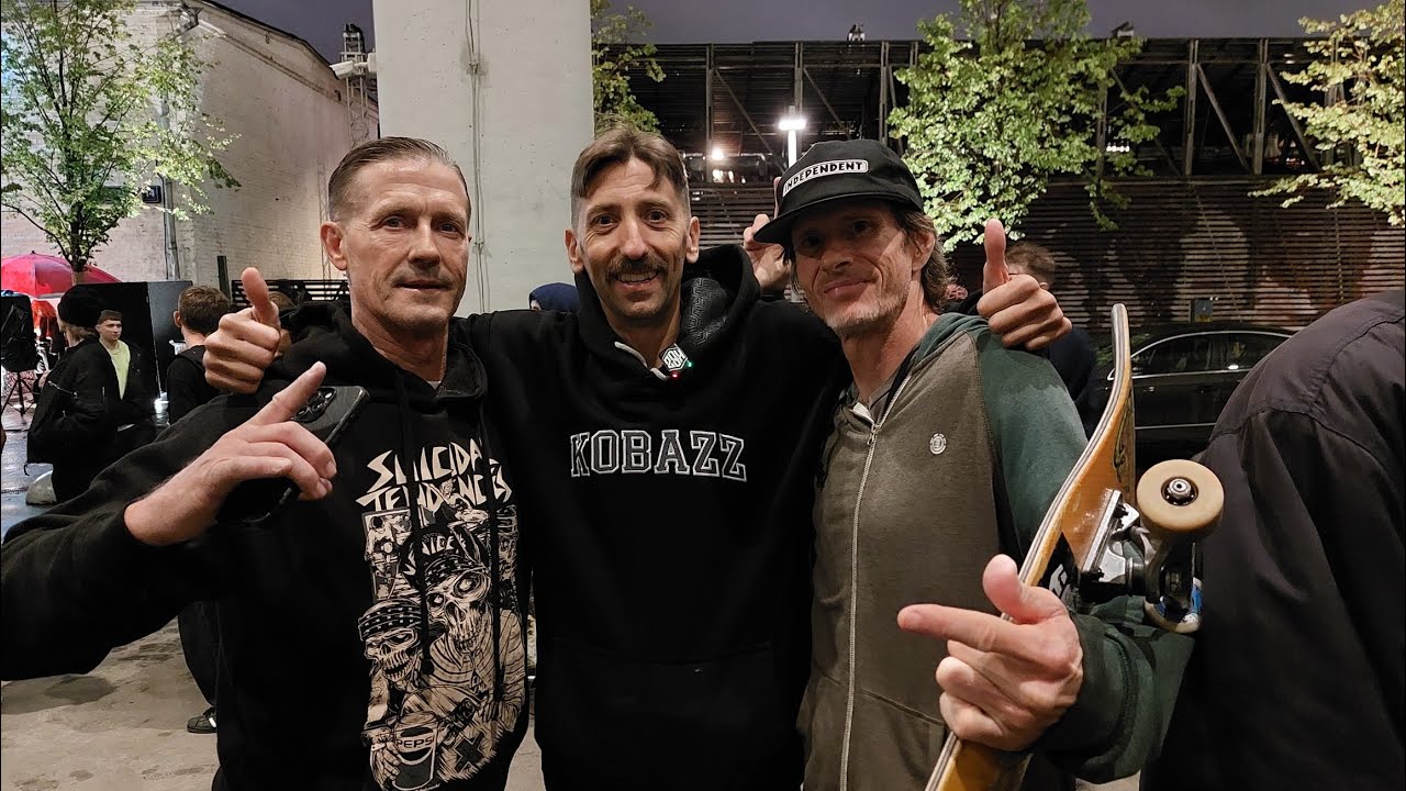 Danny Way and Pat Duffy were present at Moscow's Grand Skate Tour.