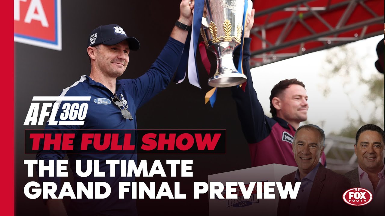 Best 🦁 vs best 🐱, but who will stand alone? I AFL 360 Grand Final special Full Show 🏆 I Fox Footy